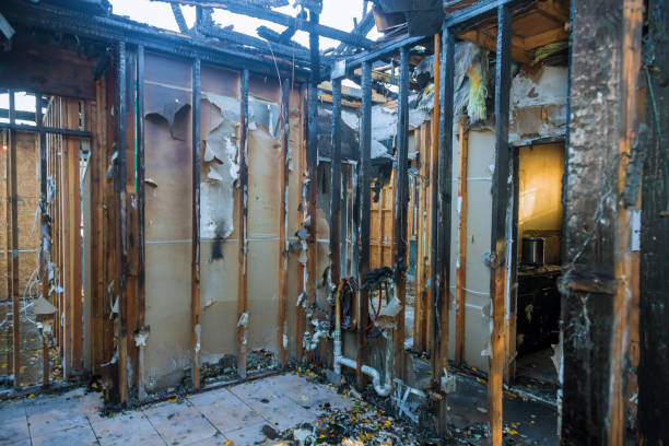 Professional Fire Damage Assessment technician working in Selma, CA